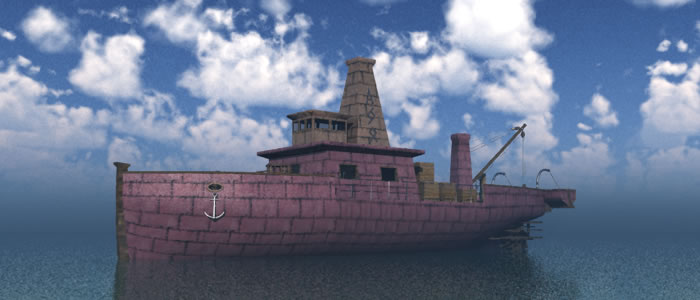 Meshbox Dwarven Engineer's Ship