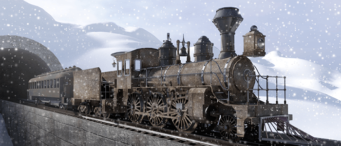 Meshbox Christmas Train on OneRender