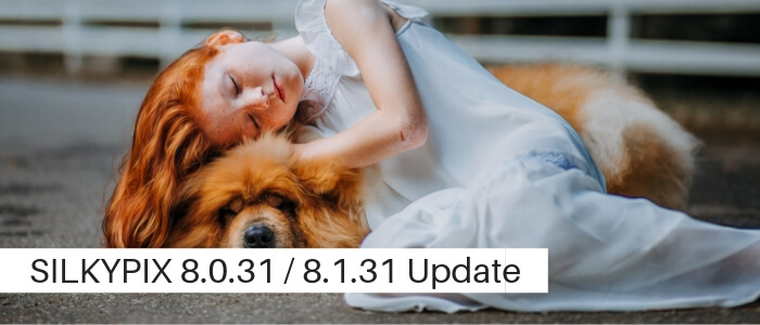 SILKYPIX 8.0.31 / SILKYPIX 8.1.31 Legacy Update Available