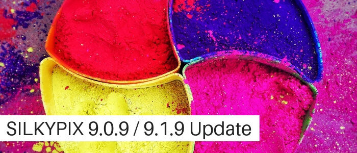 SILKYPIX 9.0.9 / SILKYPIX 9.1.9 adds Fujifilm X-T30 and Ricoh GR III support